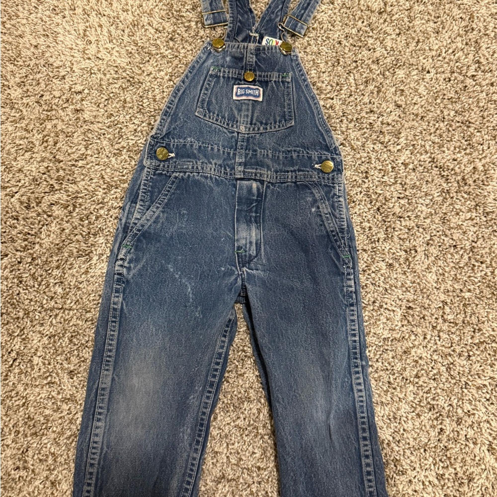 Big smith Casual Blue Denim Overalls
